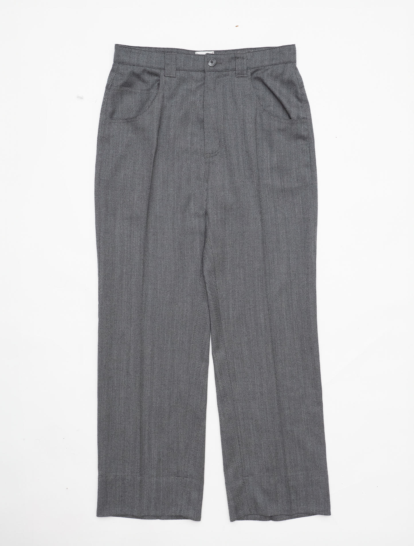 The El Dorado Trouser in Grey Herringbone
