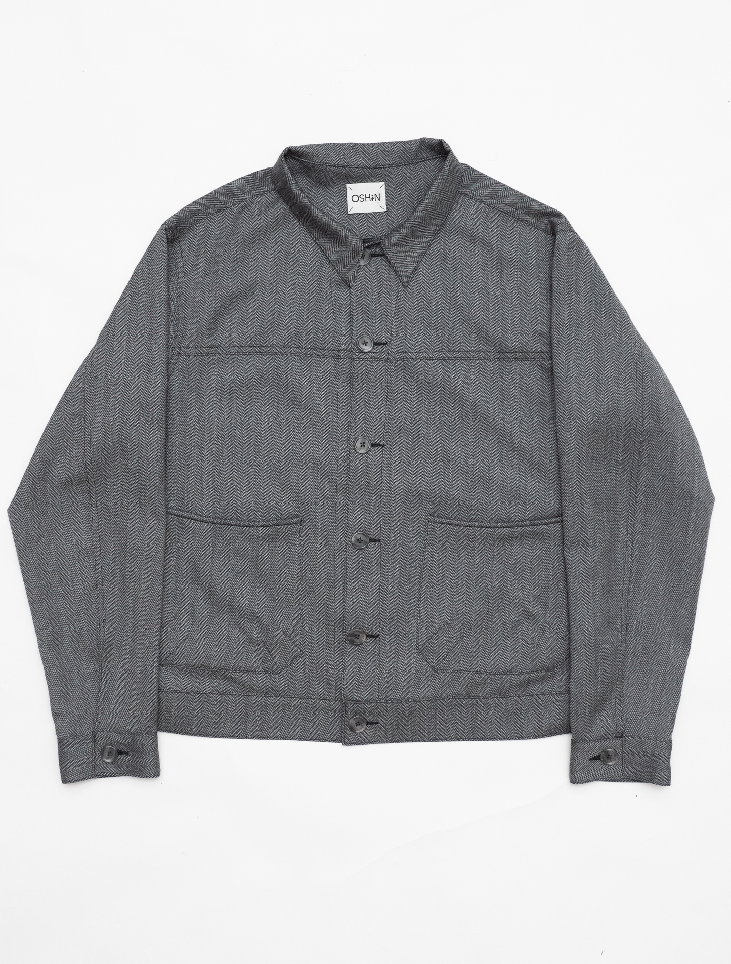 The Jimmy Cliff in Grey Herringbone