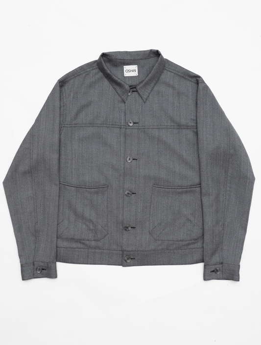 The Jimmy Cliff in Grey Herringbone