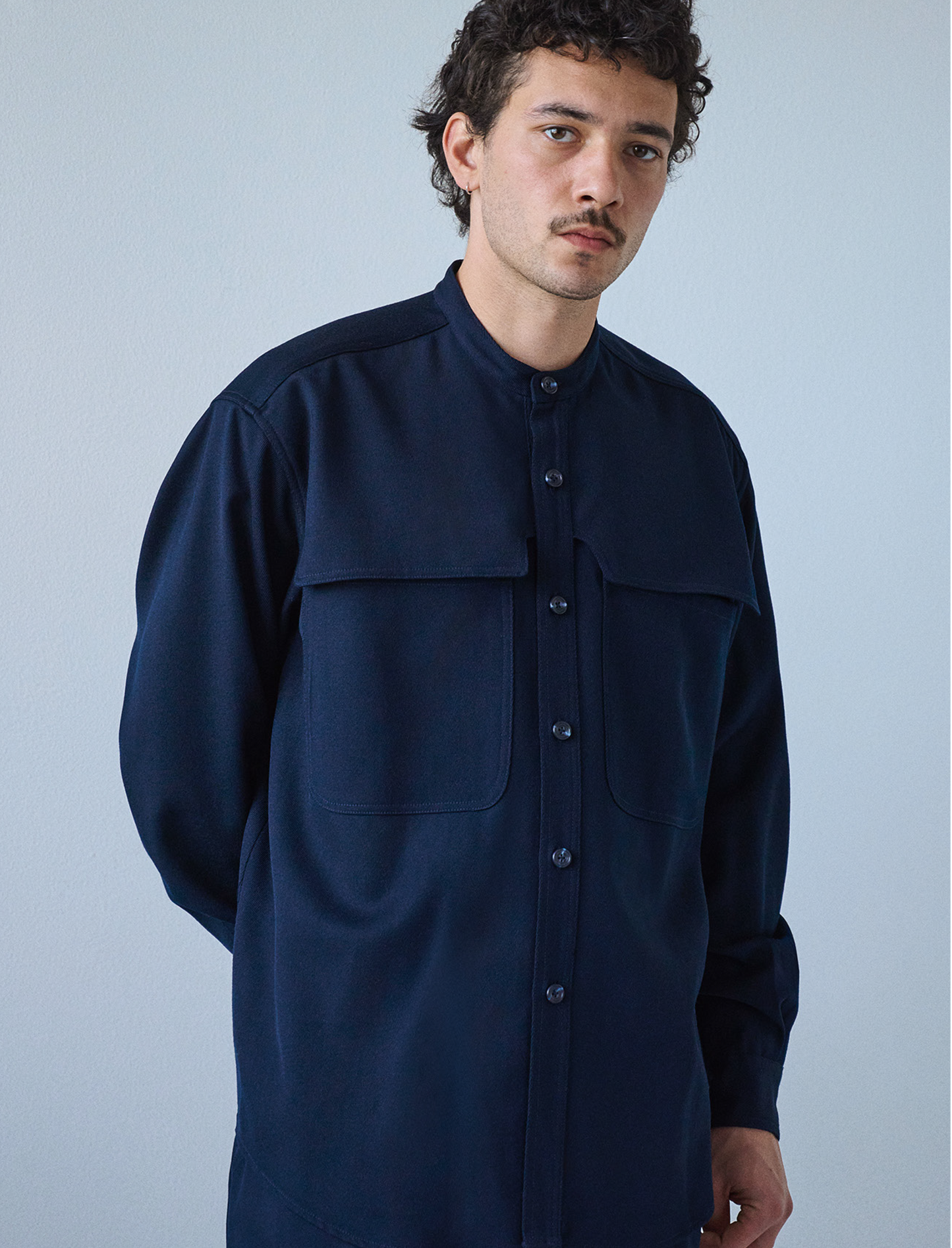 The Bronson Shirt in Navy