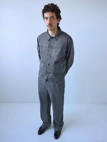 The Jimmy Cliff in Grey Herringbone